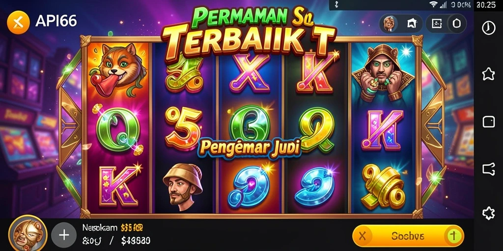 Gameplay mengasyikkan dari API66 dengan berbagai tema slot.