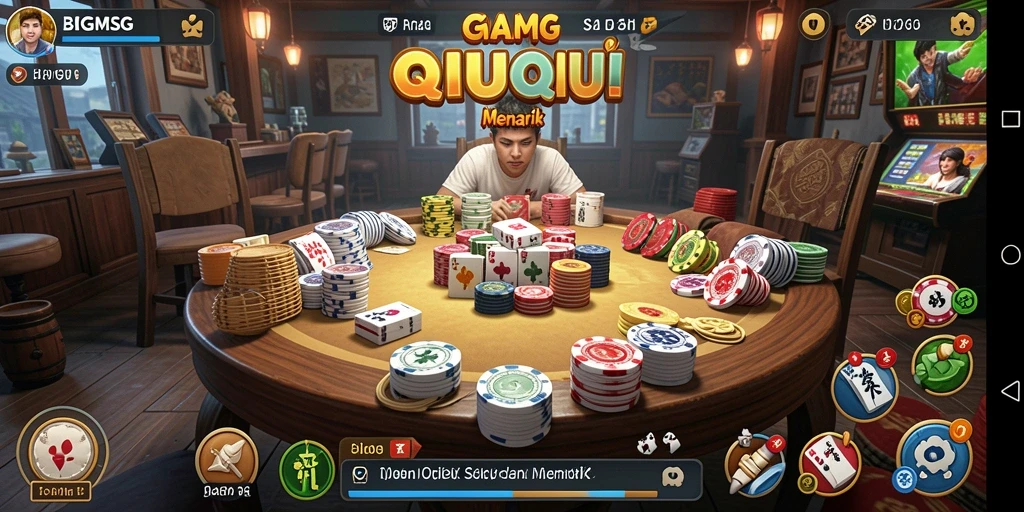Tampilan gameplay yang mengasyikkan dalam BIGMSG.