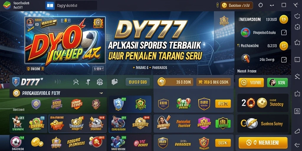 Screenshot gameplay <strong>DY777</strong> yang mendebarkan dalam taruhan olahraga.