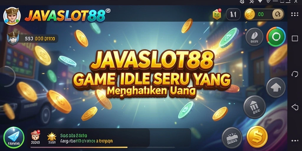 Screenshot gameplay JAVASLOT88 menampilkan keseruan bermain Idle dengan penghasilan yang meningkat.
