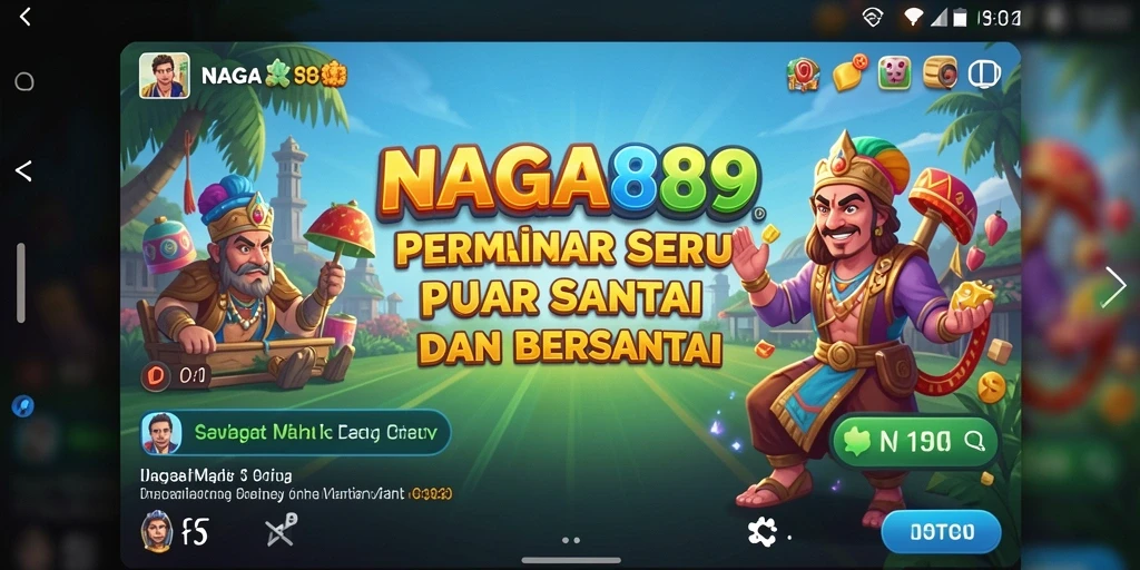 Tampilan gameplay NAGA889 yang menarik dan seru.