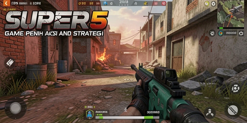 Mainkan SUPER5 dan rasakan pengalaman FPS yang mendebarkan.