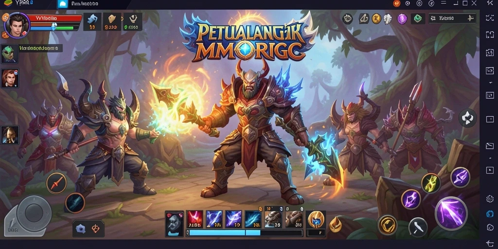 Tampilan gameplay YYRR yang menakjubkan dan mendebarkan.
